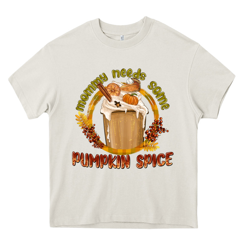 Mommy Needs Some Pumpkin Spice Heavy Core Tee by texasbilliewilder | Teevron