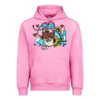 Fuchsia Pink western sunflower gemstone nurse Urban Hoodie - JahusDesignShop