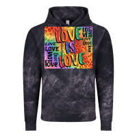 Cloud Black Pride love is love Vintage Hoodie - FaDigitalArtStudio