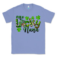 Colony Blue St. Patrick's Day One Lucky Nana Classic Tee - RanaPortraitStore