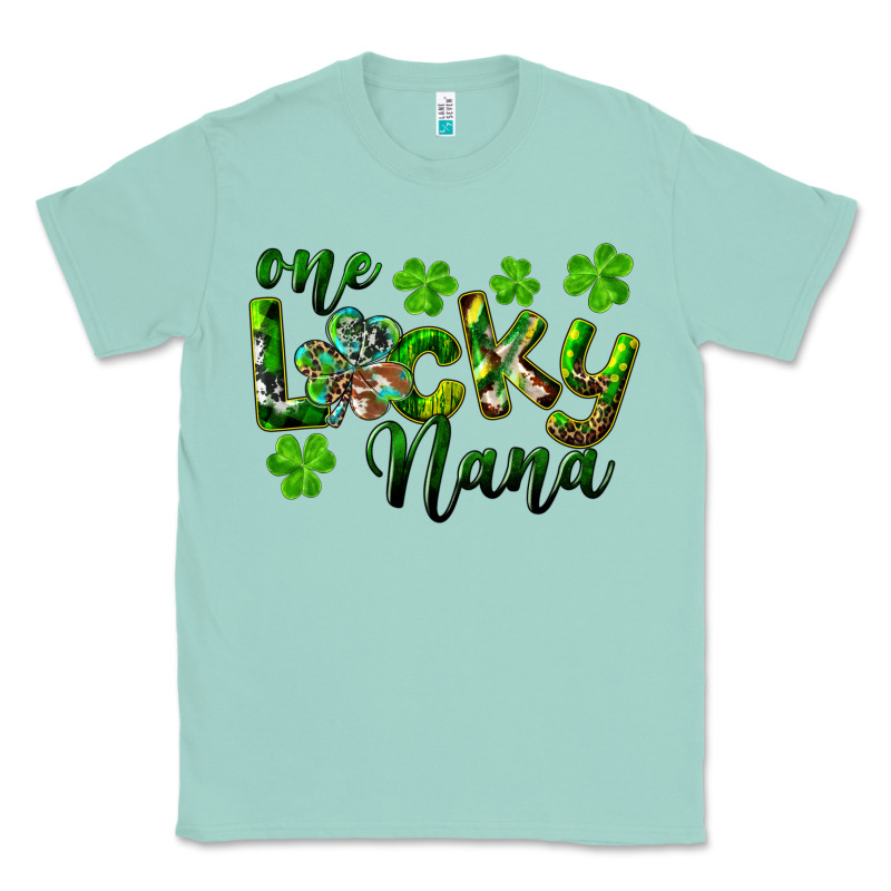 St. Patrick's Day One Lucky Nana Classic Tee by RanaPortraitStore | Teevron