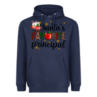 Navy santa's favorite principal Heavyweight Hoodie - AdoDesignShop