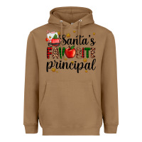 Toasted Coconut santa's favorite principal Heavyweight Hoodie - AdoDesignShop