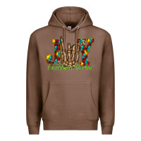 Chestnut joy Christmas Rockin Premium Hoodie - CowhideDigitalArt