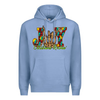 Colony Blue joy Christmas Rockin Premium Hoodie - CowhideDigitalArt