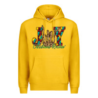 Lemon joy Christmas Rockin Premium Hoodie - CowhideDigitalArt