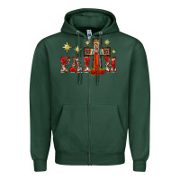 Sports Green faith our lady of guadalupe cross Zipper Hoodie - BarkalooDesign
