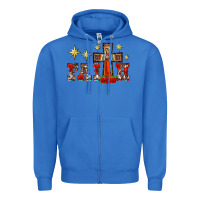 True Royal faith our lady of guadalupe cross Zipper Hoodie - BarkalooDesign