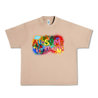Burro Au-some mom Autism Urban Heavy Tee - FaDigitalArtStudio