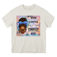 Cream Never Underestimate a Woman Who Does Heavy Core Tee - texasbilliewilder