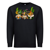 Black western gnomes with cactus Premium Sweatshirt - AdoDesignShop