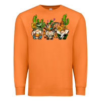 Carrot western gnomes with cactus Premium Sweatshirt - AdoDesignShop