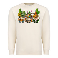 Sandshell western gnomes with cactus Premium Sweatshirt - AdoDesignShop