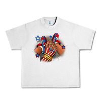 Lunar Rock America afro girl sneakers Urban Heavy Tee - RanaPortraitStore