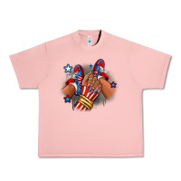 Salmon America afro girl sneakers Urban Heavy Tee - RanaPortraitStore