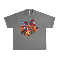 Tornado America afro girl sneakers Urban Heavy Tee - RanaPortraitStore