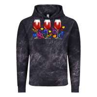 Cloud Black pride wine cups Vintage Hoodie - FaDigitalArtStudio