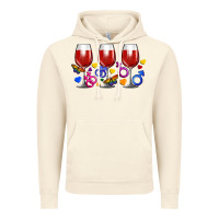 Vintage Artic pride wine cups Vintage Hoodie - FaDigitalArtStudio