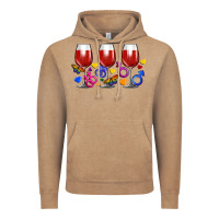 Vintage Coffee pride wine cups Vintage Hoodie - FaDigitalArtStudio