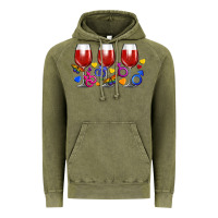 Vintage Olive pride wine cups Vintage Hoodie - FaDigitalArtStudio