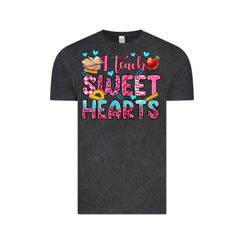 I Teach Sweet Hearts Olivia Vintage Tee by OliviaCreatesArt | Teevron