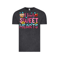 Vintage Black i teach sweet hearts olivia Vintage Tee - OliviaCreatesArt