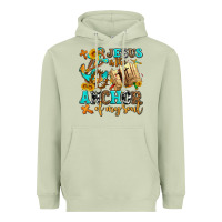 Matcha jesus is the anchor of my soul Heavyweight Hoodie - AdoDesignShop