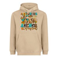 Mushroom jesus is the anchor of my soul Heavyweight Hoodie - AdoDesignShop