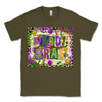 Army Green mardi gras Classic Tee - CowGirlArtShop