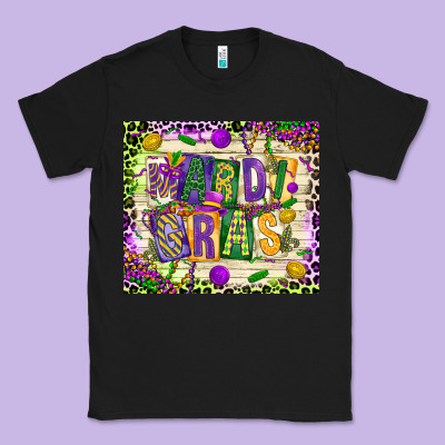 Mardi Gras Classic Tee Designed By Cowgirlartshop