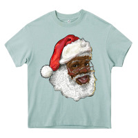 Arona african american santa Heavy Core Tee - RanaPortraitStore