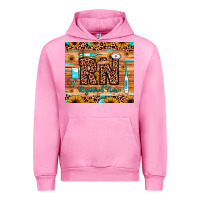 Fuchsia Pink rn registered nurse Urban Hoodie - JahusDesignShop