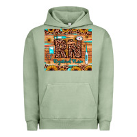 Pigment Oil Green rn registered nurse Urban Hoodie - JahusDesignShop