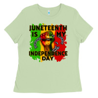 Matcha juneteenth is my independence day cowgirl Ladies Tee - CowGirlArtShop