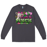 Smoke too cute to pinch Long Sleeve Tee - FaDigitalArtStudio