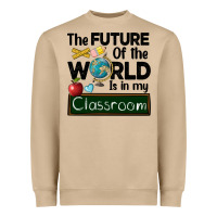 Mushroom the future of the world is in my classroom Heavyweight Sweatshirt - BarkalooDesign
