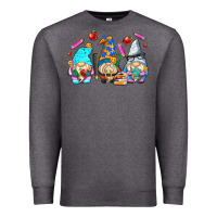 Charcoal Heather teacher gnomes Premium Sweatshirt - AdoDesignShop