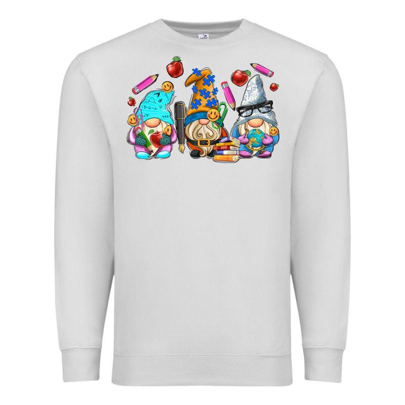 Teacher Gnomes Premium Sweatshirt by AdoDesignShop | Teevron