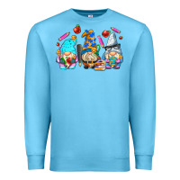 Ocean Blue teacher gnomes Premium Sweatshirt - AdoDesignShop