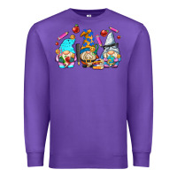 Purple teacher gnomes Premium Sweatshirt - AdoDesignShop