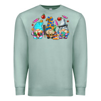Seafoam teacher gnomes Premium Sweatshirt - AdoDesignShop
