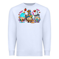White teacher gnomes Premium Sweatshirt - AdoDesignShop
