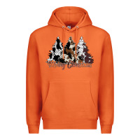Carrot merry christmas cowhide trees Premium Hoodie - CowhideDigitalArt