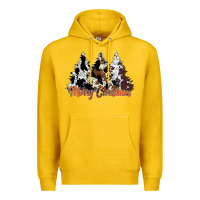 Lemon merry christmas cowhide trees Premium Hoodie - CowhideDigitalArt