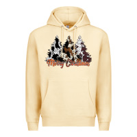Pina Colada merry christmas cowhide trees Premium Hoodie - CowhideDigitalArt