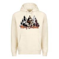 Tofu merry christmas cowhide trees Premium Hoodie - CowhideDigitalArt