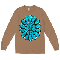 Toasted Coconut turquoise gemstone jewelny Long Sleeve Tee - RanaPortraitStore
