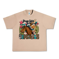 Burro long live cowgirls Urban Heavy Tee - OliviaCreatesArt