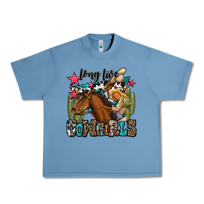 Long Live Cowgirls Urban Heavy Tee by OliviaCreatesArt | Teevron
