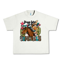 Pistachio long live cowgirls Urban Heavy Tee - OliviaCreatesArt